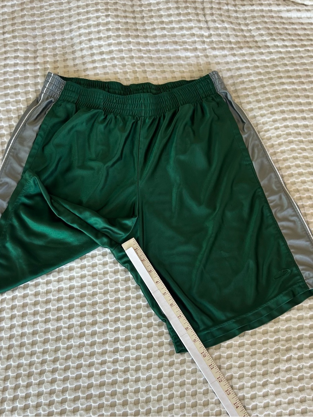Champion C9 vintage rare green men’s basketball shorts size L - Picture 6 of 6